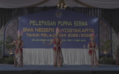 Pelepasan Purna Siswa Kelas XII SMA Negeri 9 Yogyakarta Tahun Pelajaran 2025/2026 Berlangsung Meriah dan Penuh Nuansa Budaya